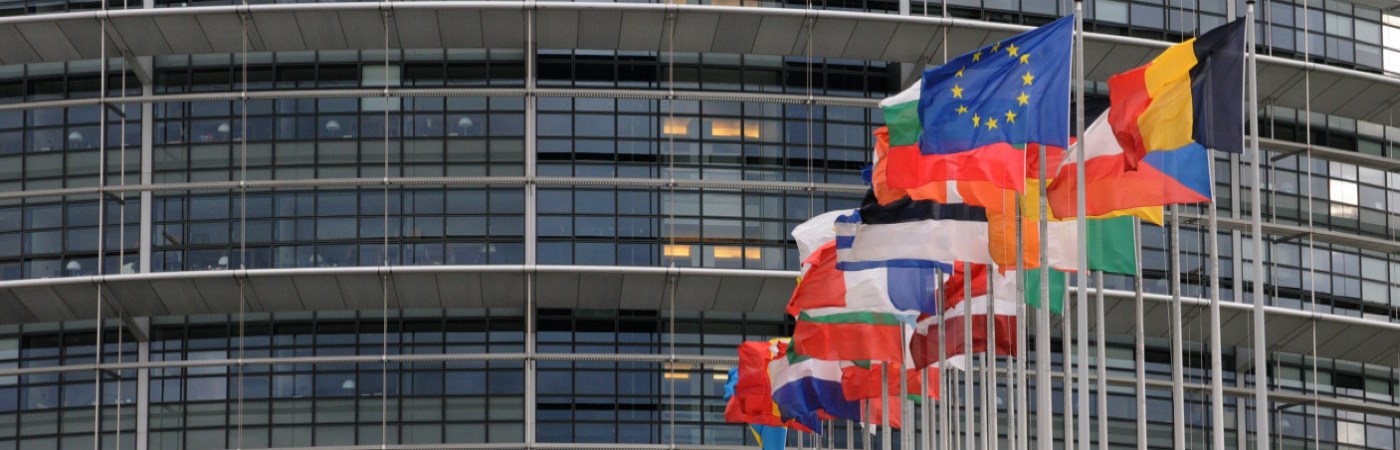 Embassy flags.