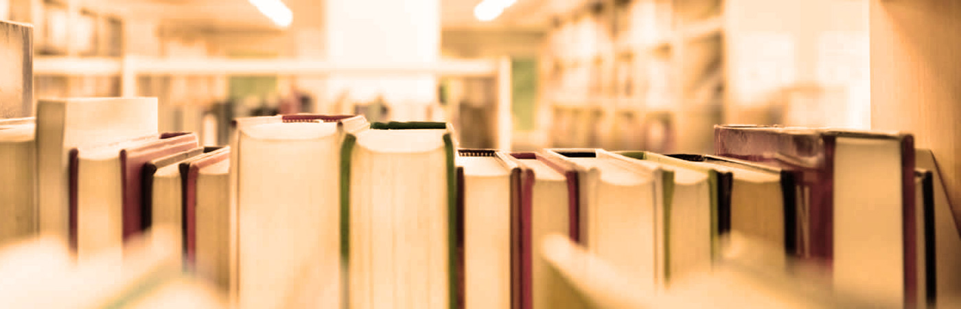 Books in a library